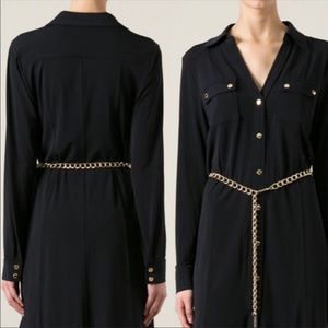 NWT Michael Kors Hamilton Lock Chain Belt SZ-M/L